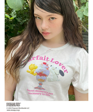 【PEANUTS】Parfait Lover TEE 