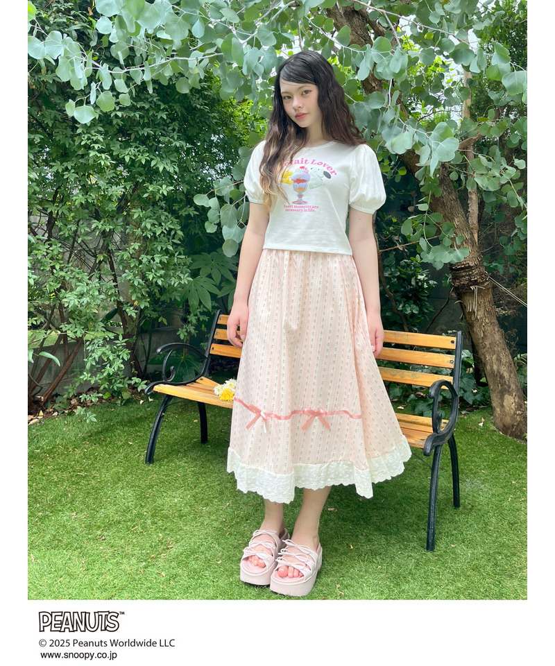 【PEANUTS】Parfait Lover TEE  詳細画像 オフホワイト 10