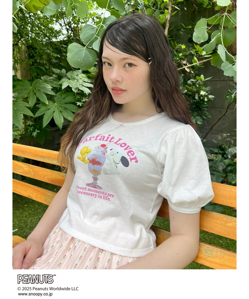 【PEANUTS】Parfait Lover TEE  詳細画像 オフホワイト 12