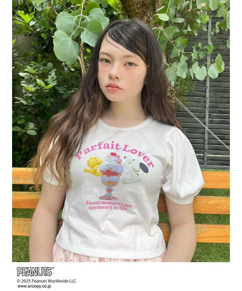 【PEANUTS】Parfait Lover TEE  詳細画像 オフホワイト 14