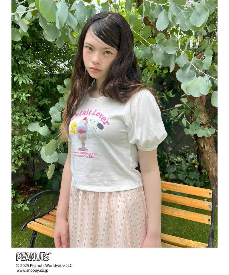 【PEANUTS】Parfait Lover TEE  詳細画像 オフホワイト 18