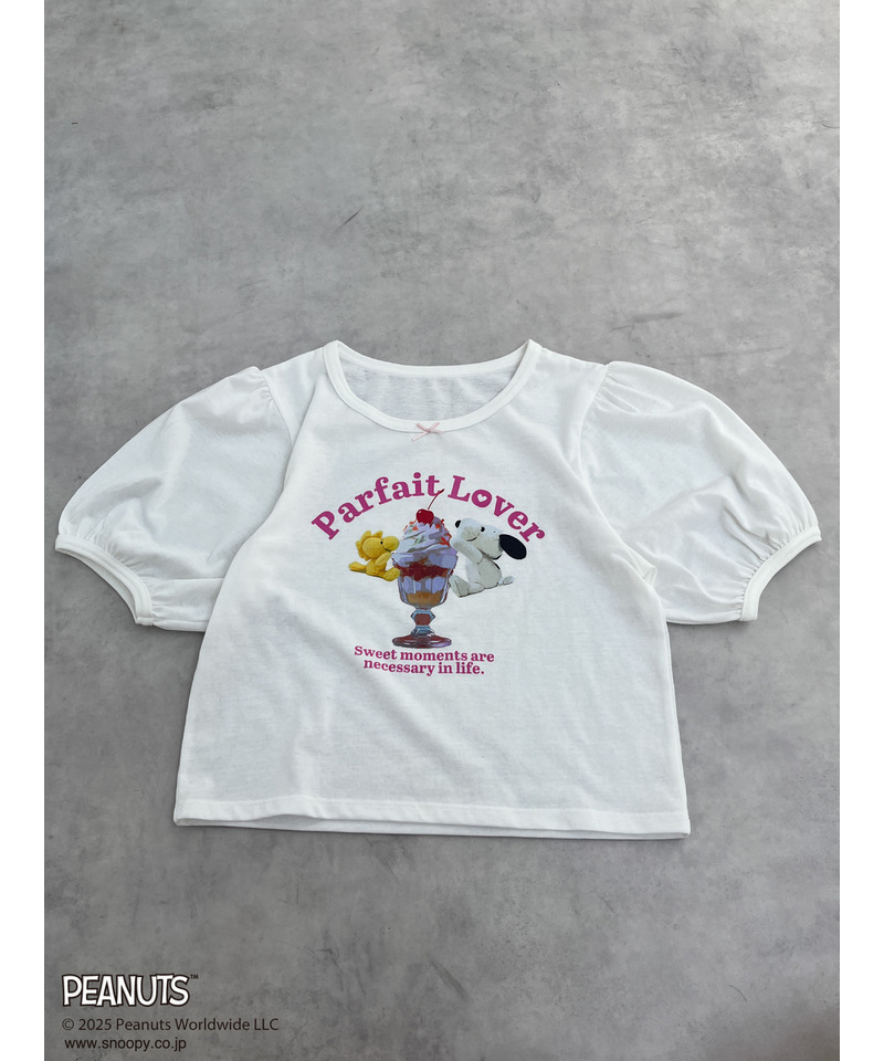 【PEANUTS】Parfait Lover TEE  詳細画像 オフホワイト 19