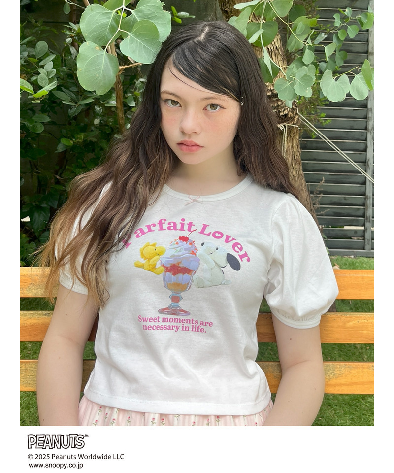 【PEANUTS】Parfait Lover TEE  詳細画像 オフホワイト 4