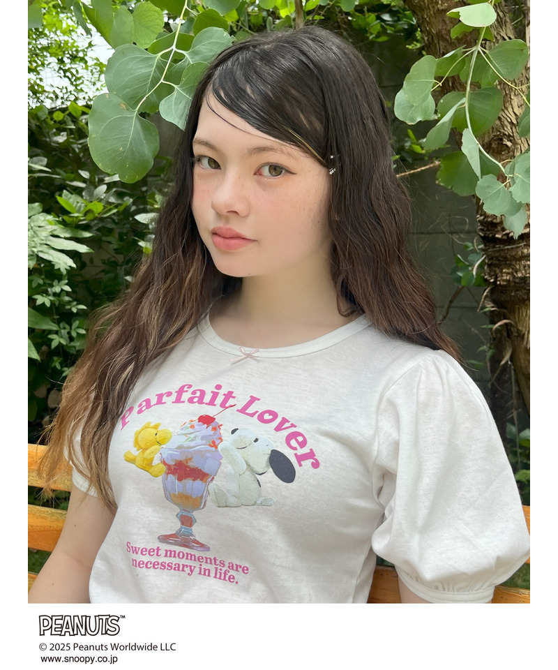 【PEANUTS】Parfait Lover TEE  詳細画像 オフホワイト 5