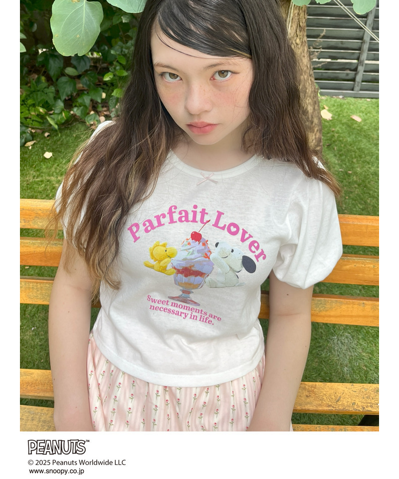 【PEANUTS】Parfait Lover TEE  詳細画像 オフホワイト 6