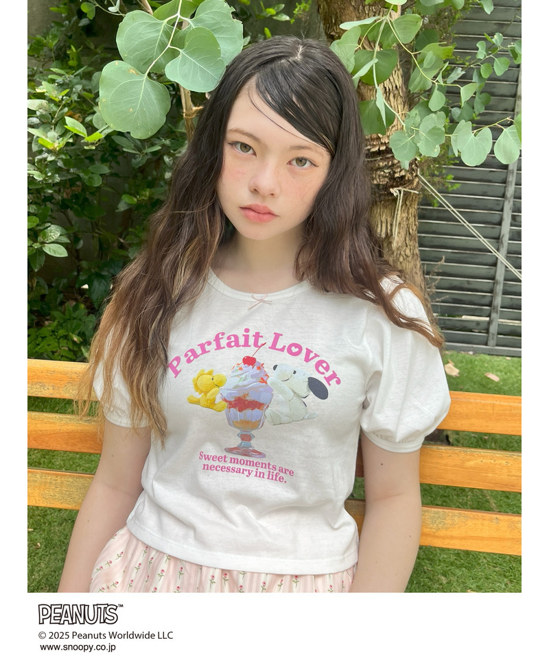 【PEANUTS】Parfait Lover TEE  詳細画像 オフホワイト 7
