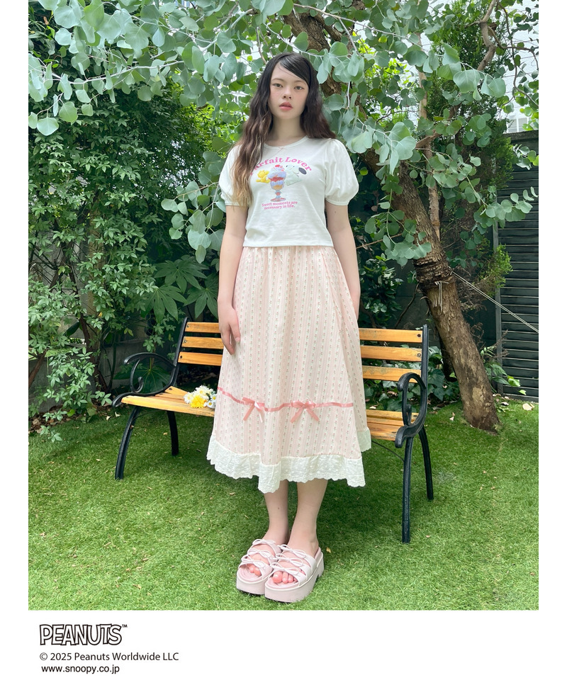 【PEANUTS】Parfait Lover TEE  詳細画像 オフホワイト 8