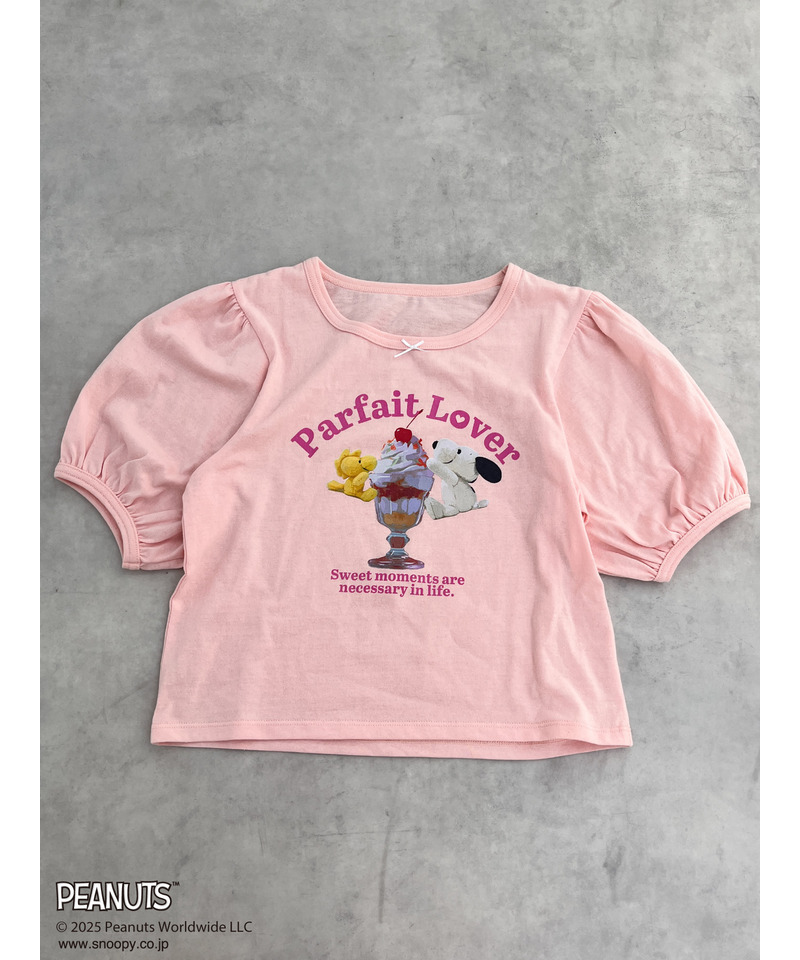 【PEANUTS】Parfait Lover TEE  詳細画像 ピンク 1
