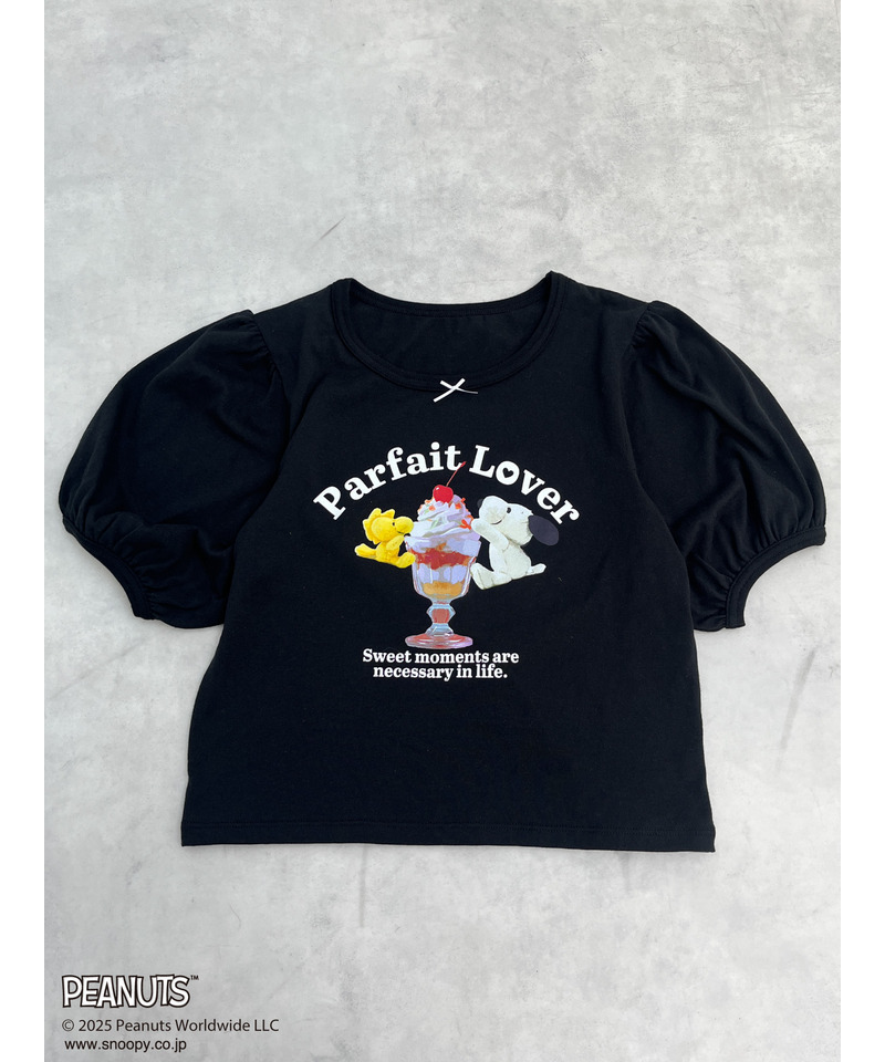 【PEANUTS】Parfait Lover TEE  詳細画像 ブラック 13