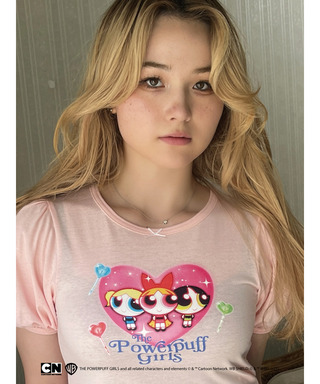 【THE POWERPUFF GIRLS】ハートキャンディーTEE 