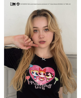 【THE POWERPUFF GIRLS】ハートキャンディーTEE 