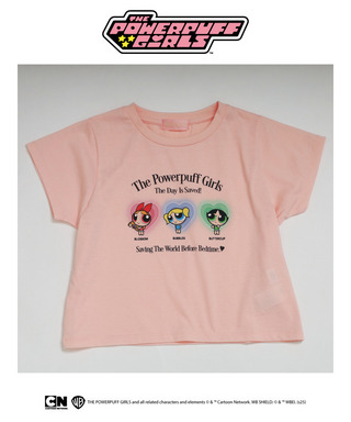 【THE POWERPUFF GIRLS】パジャマガールズTEE 