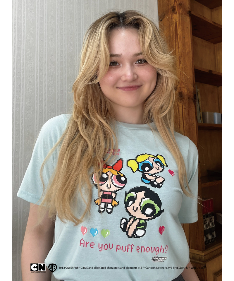 【THE POWERPUFF GIRLS】ガールズTEE  詳細画像 ブルー 4