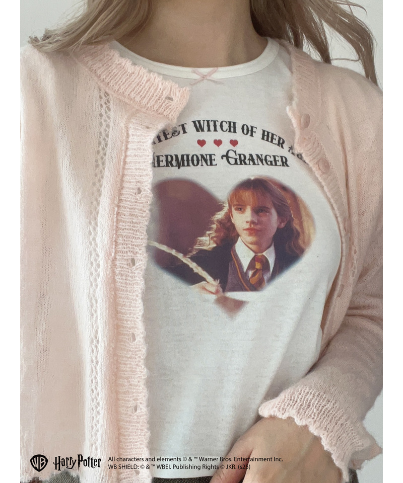 【Harry Potter】ハーマイオニー・グレンジャーTEE	 詳細画像 オフホワイト 1