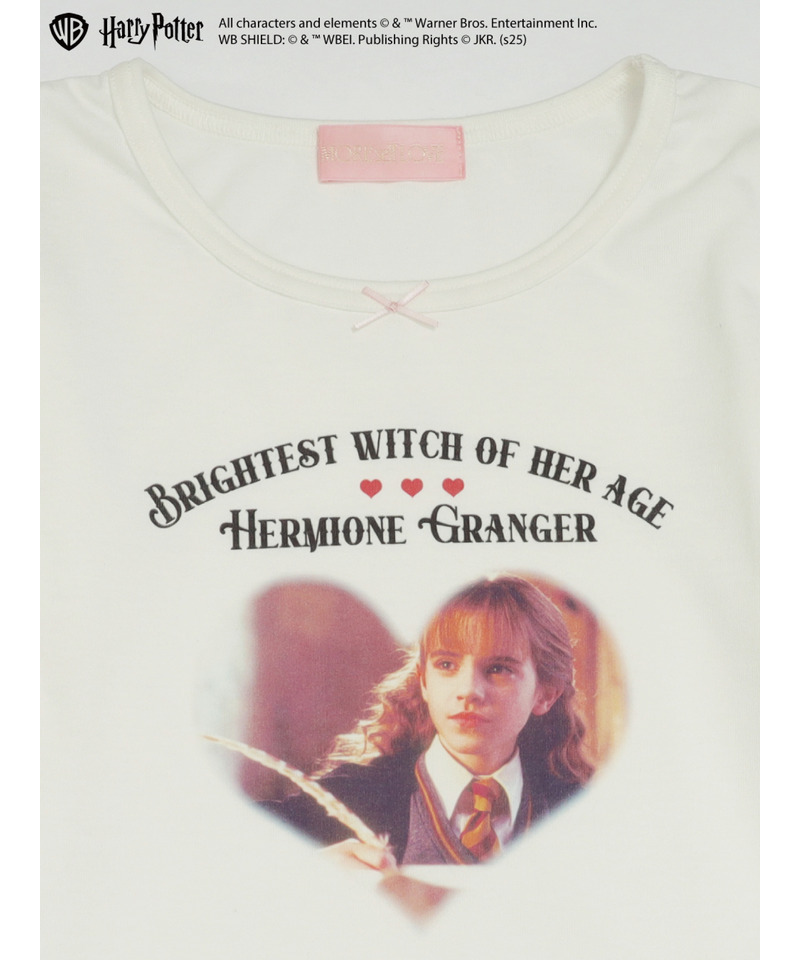 【Harry Potter】ハーマイオニー・グレンジャーTEE	 詳細画像 オフホワイト 2