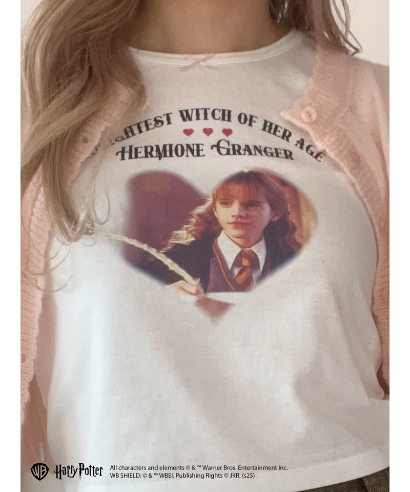 【Harry Potter】ハーマイオニー・グレンジャーTEE	 詳細画像 オフホワイト 4