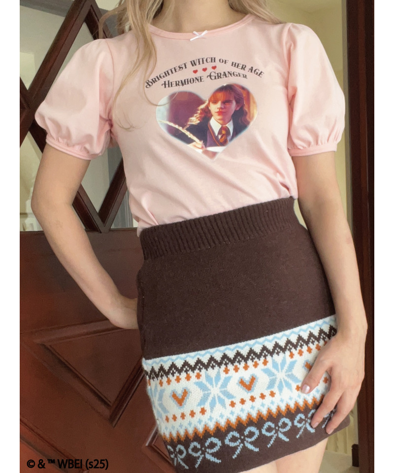 【Harry Potter】ハーマイオニー・グレンジャーTEE	 詳細画像 ピンク 11