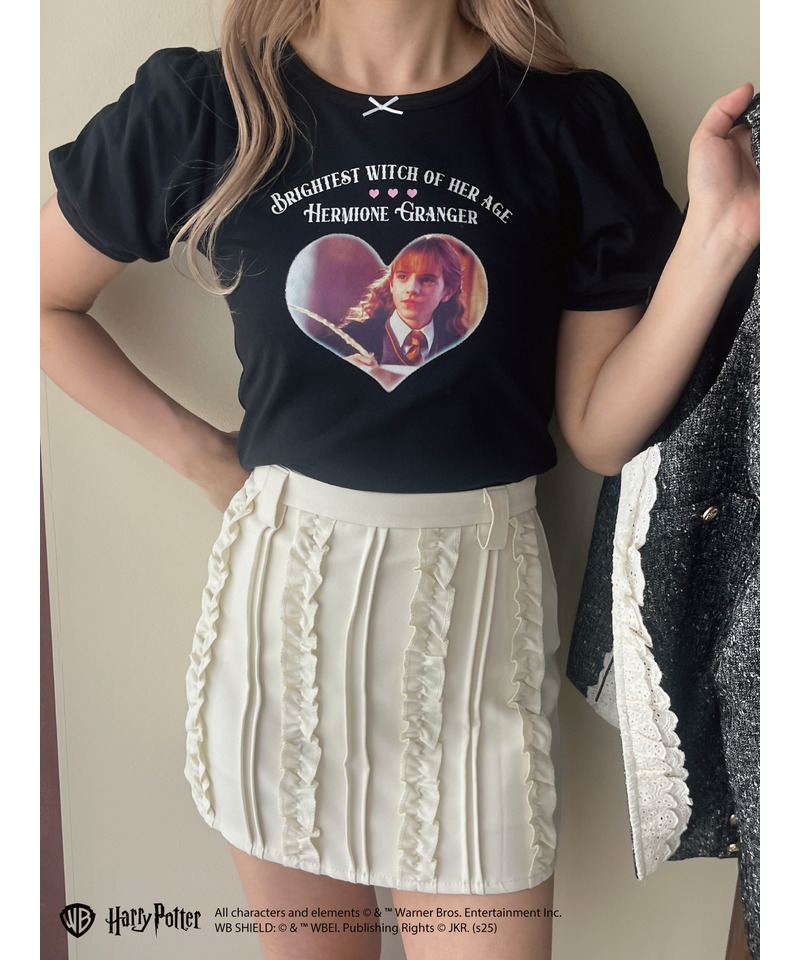 【Harry Potter】ハーマイオニー・グレンジャーTEE	 詳細画像 ブラック 10