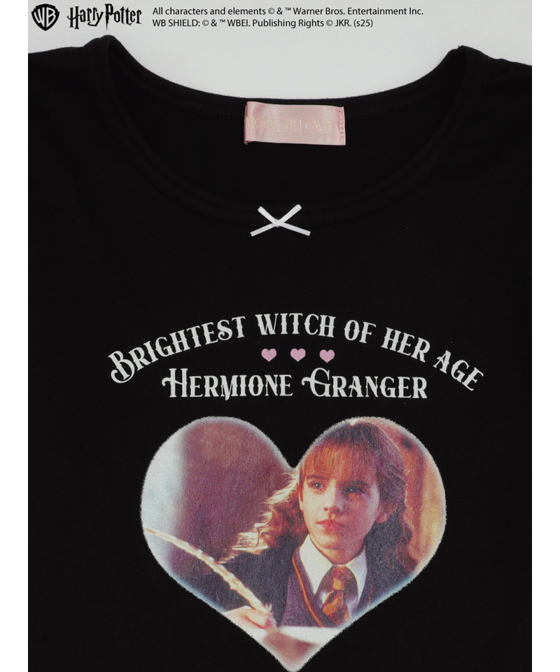 【Harry Potter】ハーマイオニー・グレンジャーTEE	 詳細画像 ブラック 2