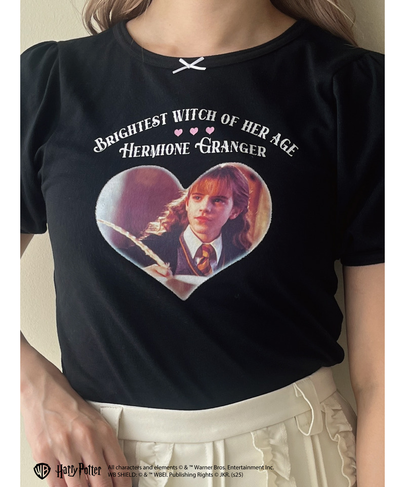 【Harry Potter】ハーマイオニー・グレンジャーTEE	 詳細画像 ブラック 3