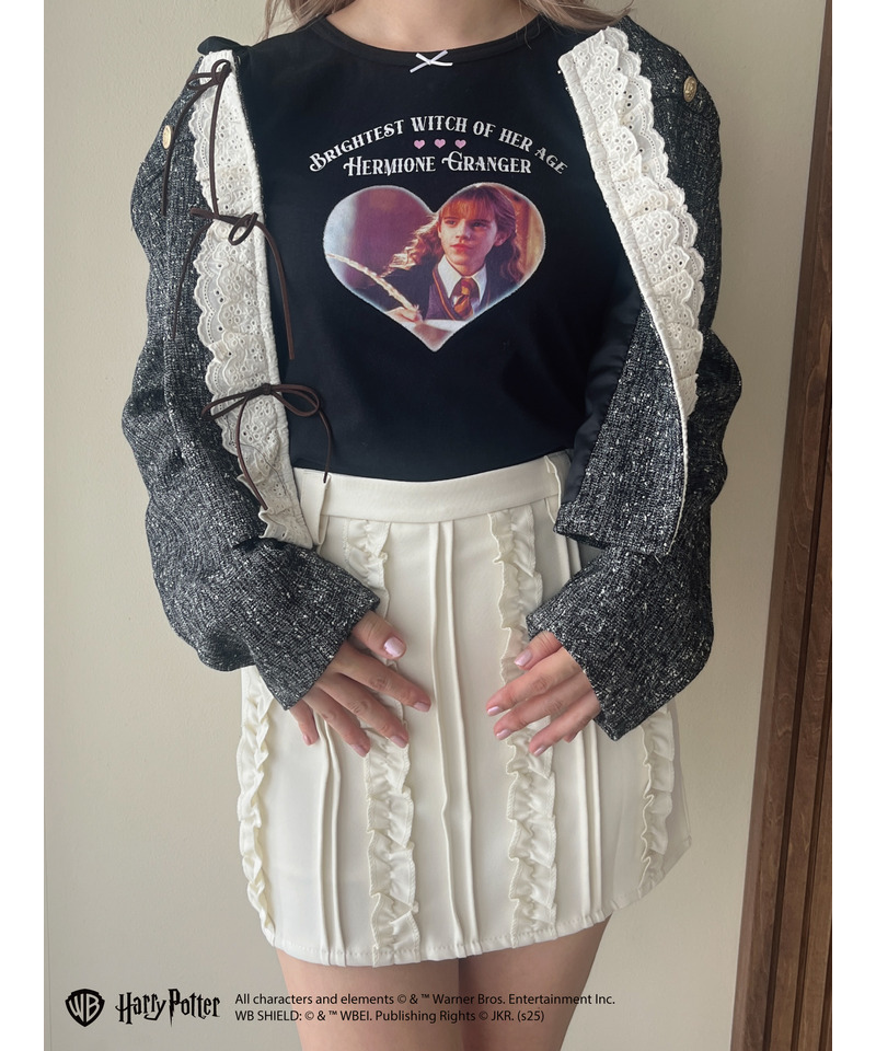 【Harry Potter】ハーマイオニー・グレンジャーTEE	 詳細画像 ブラック 5