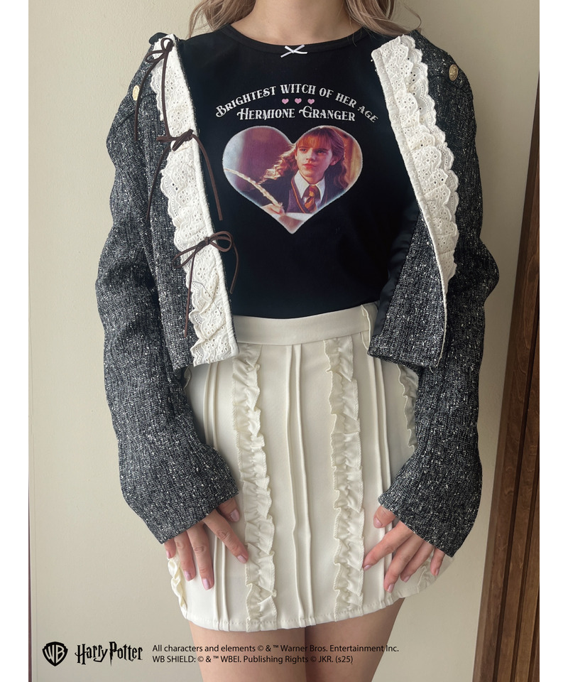 【Harry Potter】ハーマイオニー・グレンジャーTEE	 詳細画像 ブラック 6