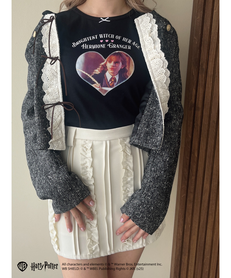 【Harry Potter】ハーマイオニー・グレンジャーTEE	 詳細画像 ブラック 7