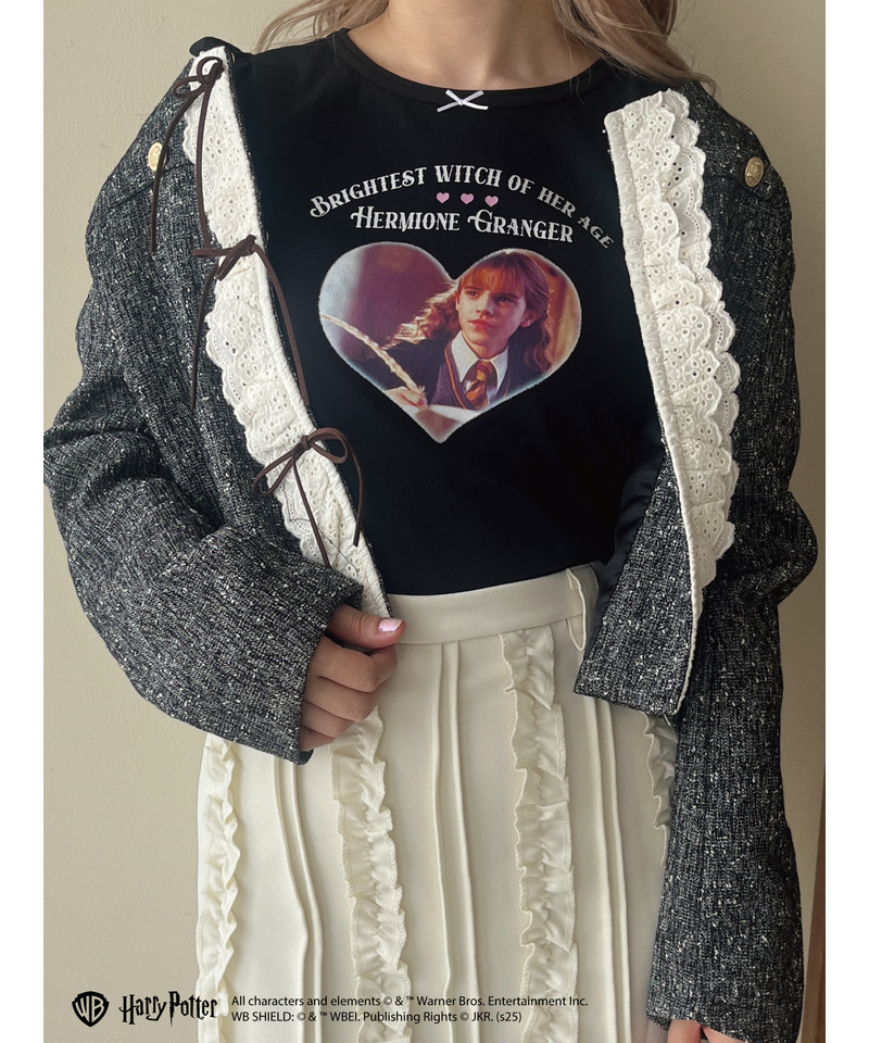 【Harry Potter】ハーマイオニー・グレンジャーTEE	 詳細画像 ブラック 8