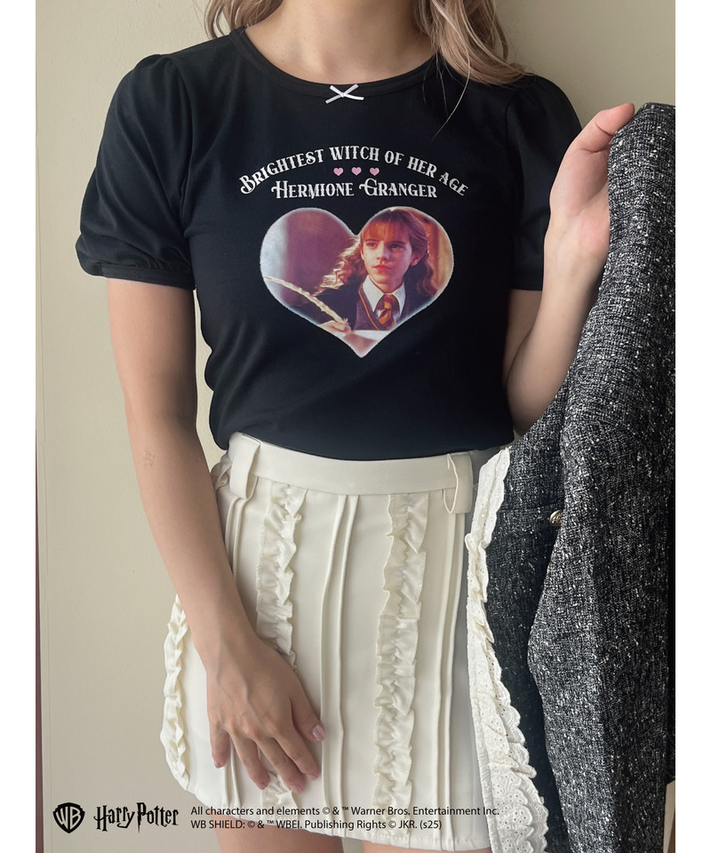 【Harry Potter】ハーマイオニー・グレンジャーTEE	 詳細画像 ブラック 9