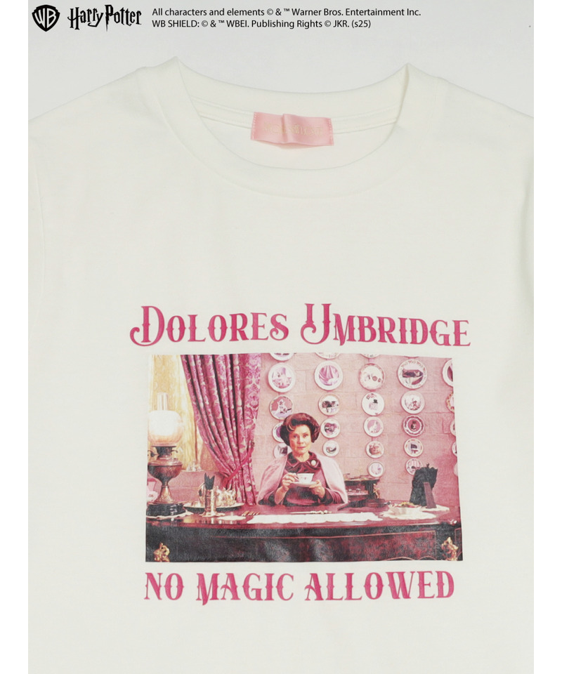 【Harry Potter】ドローレス・アンブリッジTEE  詳細画像 オフホワイト 2