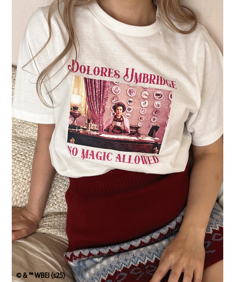 【Harry Potter】ドローレス・アンブリッジTEE  詳細画像 オフホワイト 6