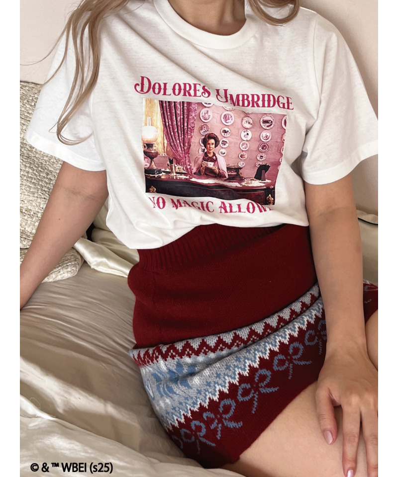 【Harry Potter】ドローレス・アンブリッジTEE  詳細画像 オフホワイト 7