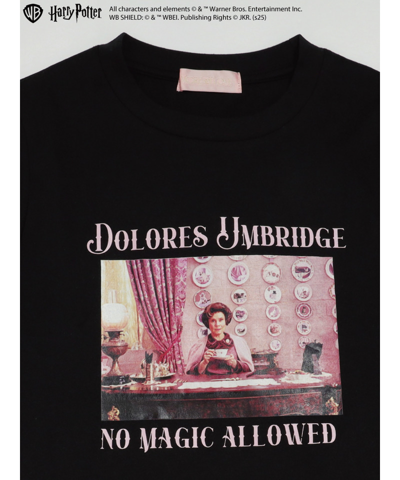 【Harry Potter】ドローレス・アンブリッジTEE  詳細画像 ブラック 2