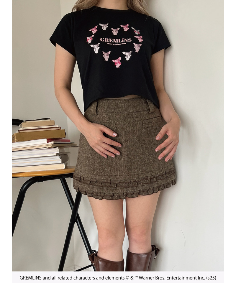 【GREMLINS】ハートTEE  詳細画像 ブラック 6