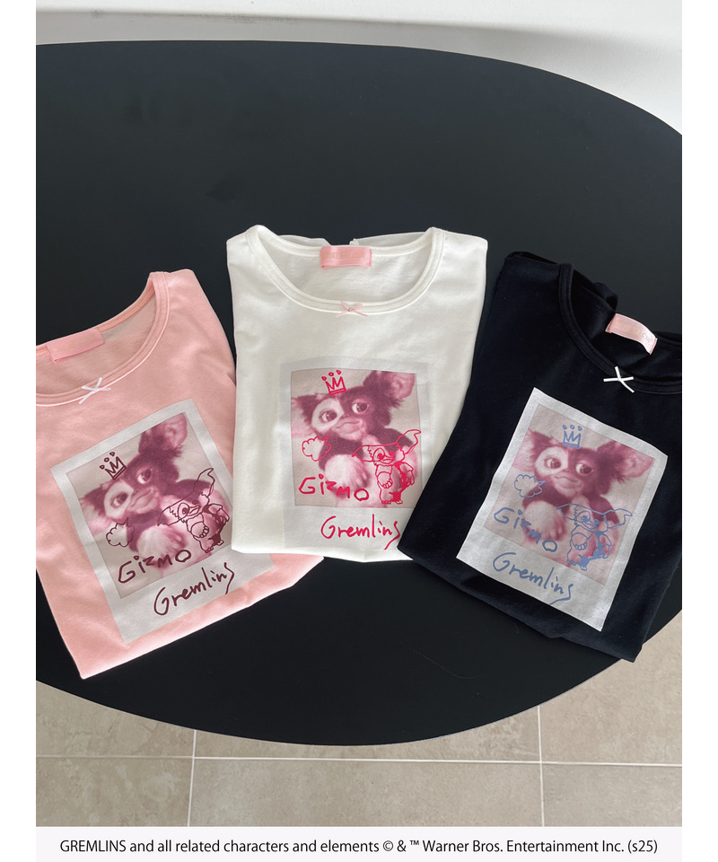 【GREMLINS】フォトTEE  詳細画像 ブラック 4
