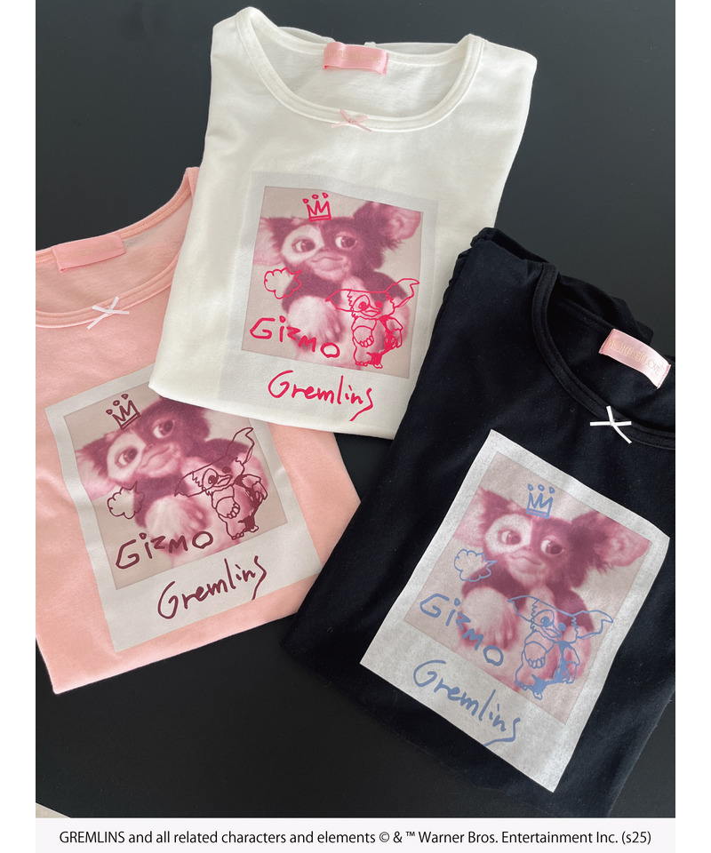 【GREMLINS】フォトTEE  詳細画像 ブラック 5