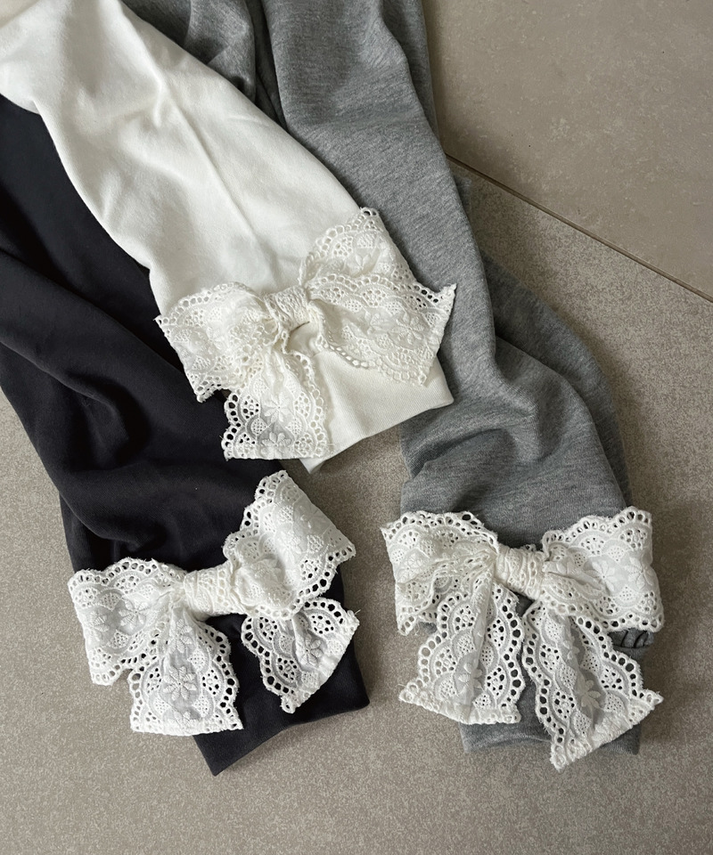 ANGEL【HELLO KITTY】 ENCYCLOPEDIA FRILL SWEAT 詳細画像 グレー系 3