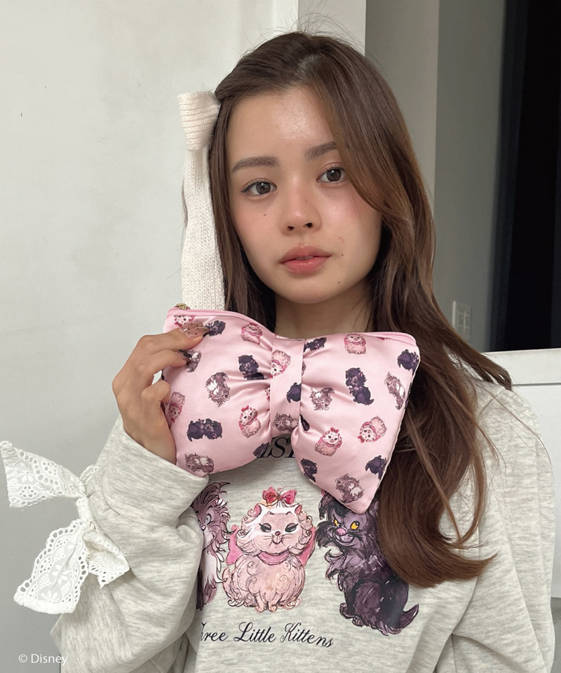 【Disney】おしゃれキャット / フリルスウェット 詳細画像 グレー 18