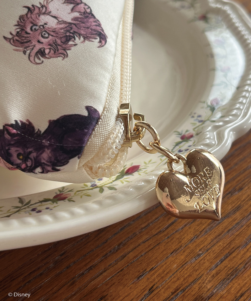 【Disney】おしゃれキャット / リボンポーチ 詳細画像 オフホワイト 3