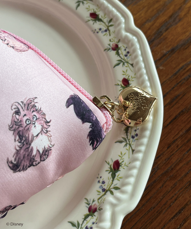 【Disney】おしゃれキャット / リボンポーチ 詳細画像 ピンク 3