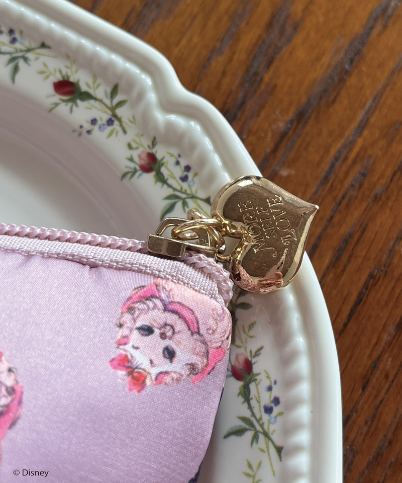 【Disney】おしゃれキャット / リボンポーチ 詳細画像 ピンク系 3