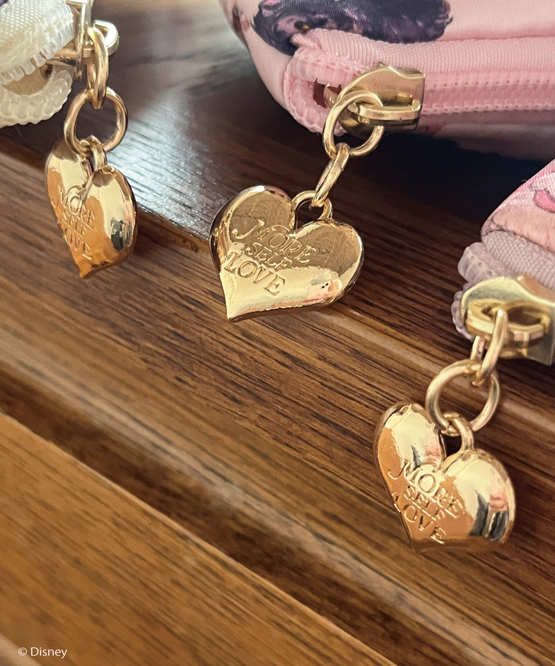 【Disney】おしゃれキャット / リボンポーチ 詳細画像 ピンク系 4