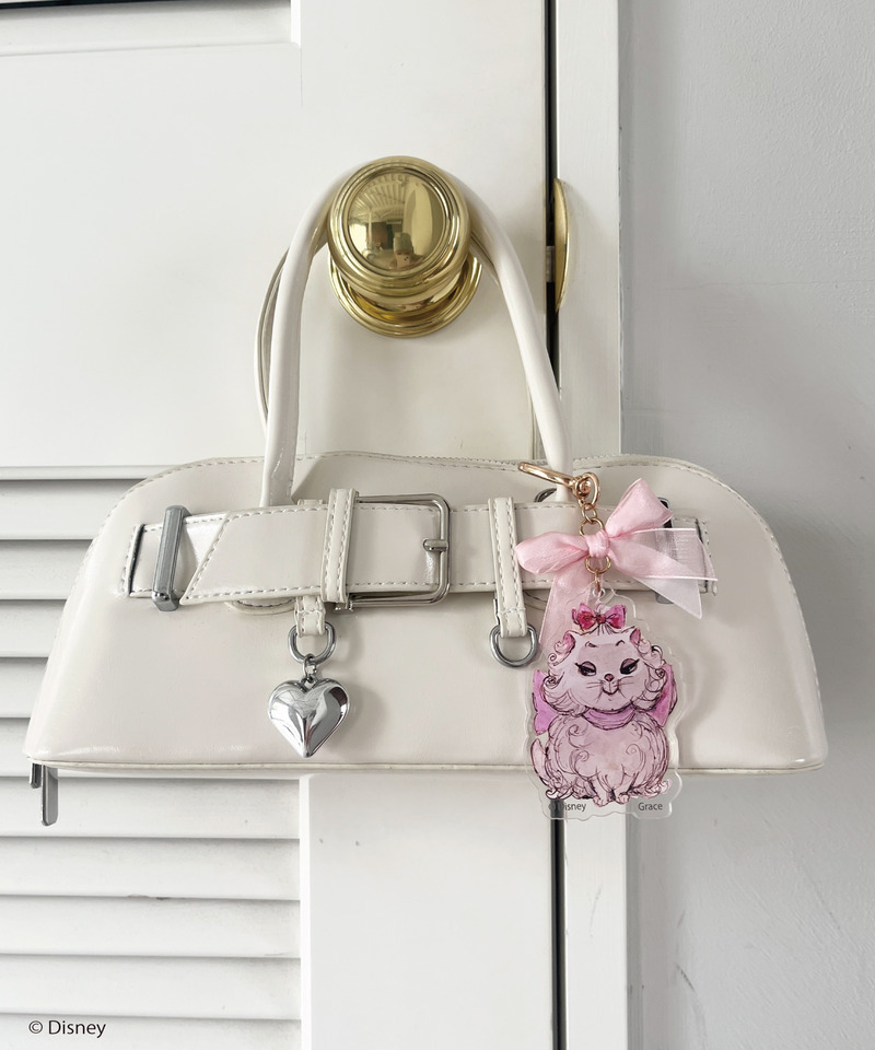 【Disney】TheAristocats / マリー アクリルリボンチャーム 詳細画像 ピンク 2
