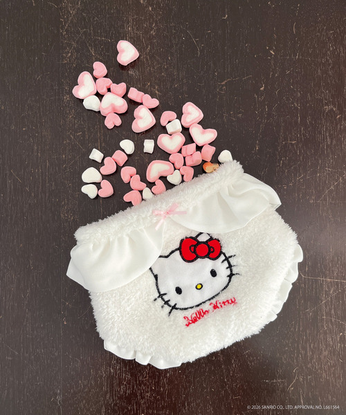 【HELLO KITTY】FLUFFY PANTIES POUCH 詳細画像