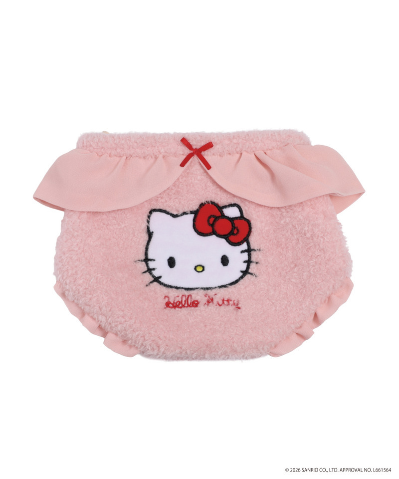 【HELLO KITTY】FLUFFY PANTIES POUCH 詳細画像 ピンク 25