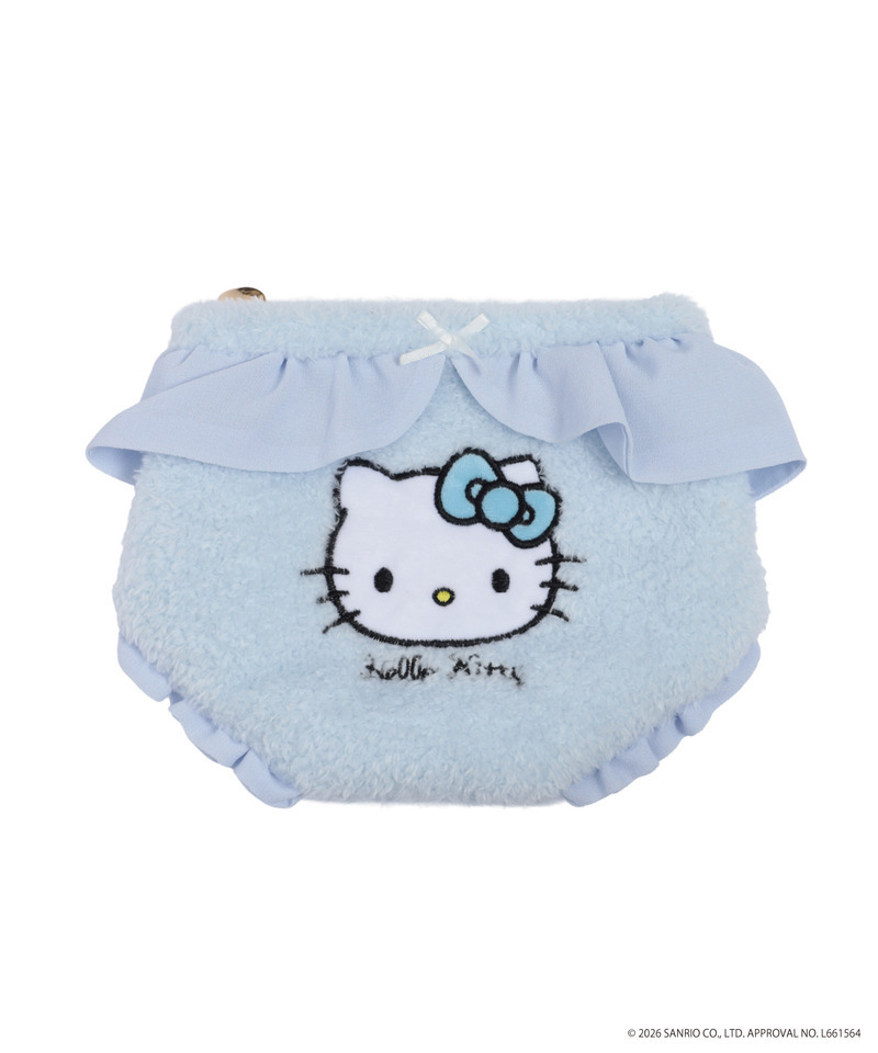 【HELLO KITTY】FLUFFY PANTIES POUCH 詳細画像 ブルー 14