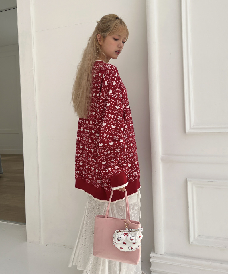 【HELLO KITTY】PANTIES POUCH CHARM 詳細画像 オフホワイト 12