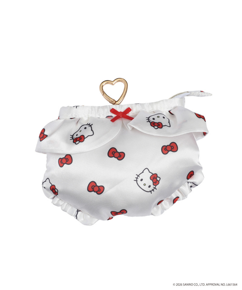 【HELLO KITTY】PANTIES POUCH CHARM 詳細画像 オフホワイト 18