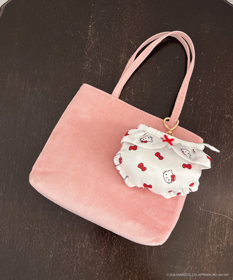 【HELLO KITTY】PANTIES POUCH CHARM 詳細画像 オフホワイト 5