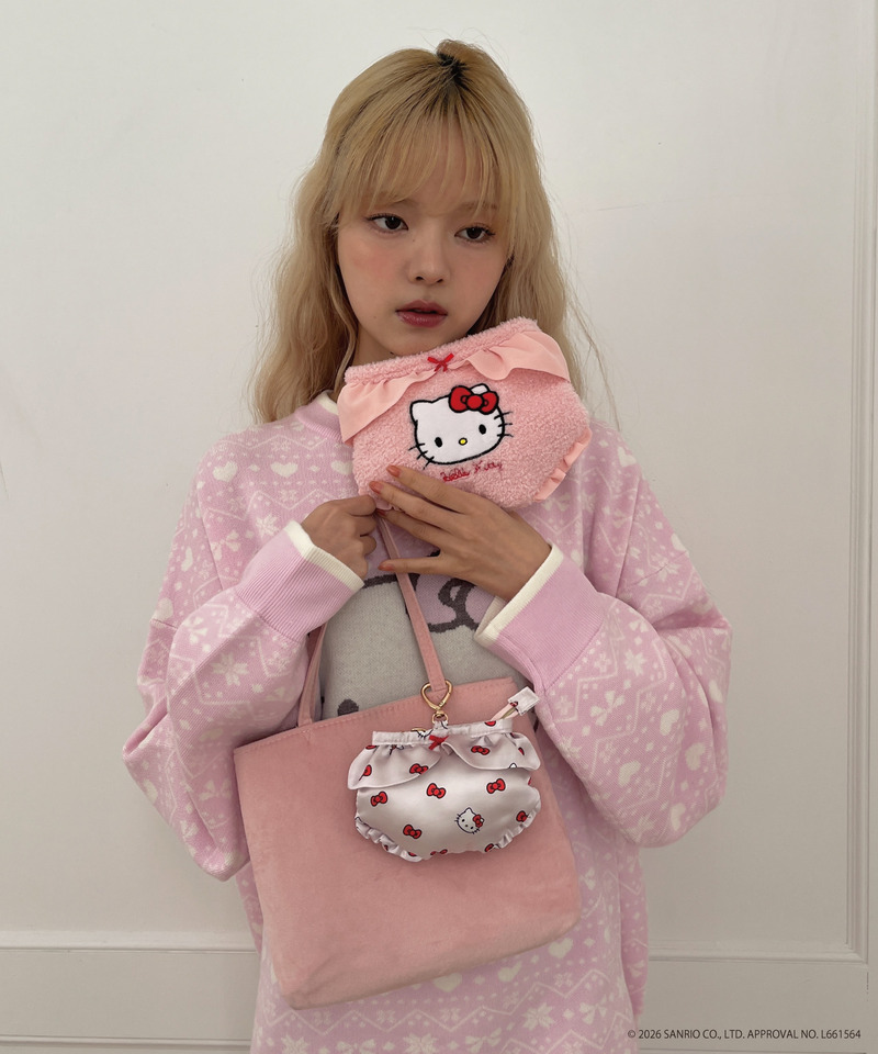 【HELLO KITTY】PANTIES POUCH CHARM 詳細画像 ピンク 11